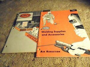 2 AIRCO DEALERS Catalogs Welding Supplies &amp; Accessories