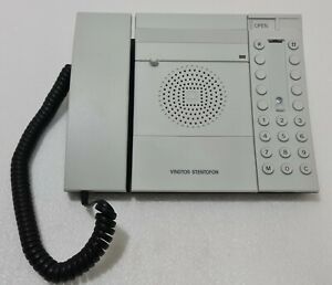 VINGTOR STENTOFON VMP-619 DESK/WALL MASTER STATION w/ HANDSET 1007034210.0402