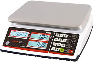 Visiontechshop TVP-12B Price Computing Scale, Lb/Oz/Kg Switchable, 12Lb Capacity