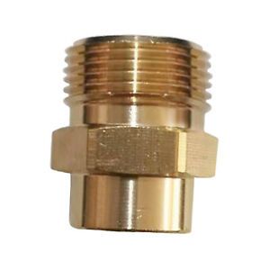 Golden Pressure Washer Swivel Hose Adapter Hose Joiner Coupling Accessories