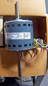 NEW GE 1/2 HP BLOWER MOTOR 4 SPEED 1075 RPM 7.7A 115 VAC SINGLE  5KCP39NGD129CS