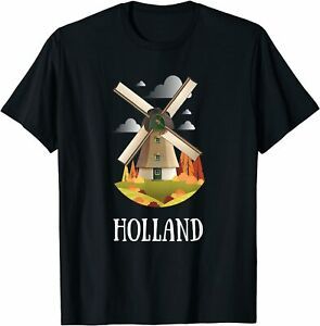 NEW LIMITED Funny Windmill Holiday Gift T-Shirt S-3XL