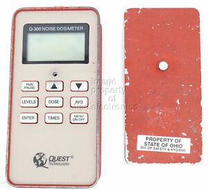 Tested Quest Q-300 Noise Dosimeter d