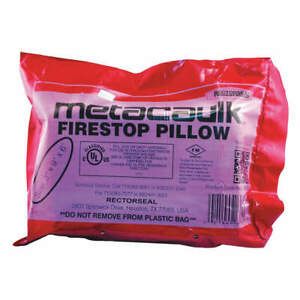 METACAULK 66363 Fire Barrier Pillow,6&#034; L,3&#034; W PK 10