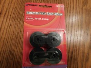 Porelon 11210 Black Red Universal Twin Spool Calculator Ribbon Canon Sharp Royal