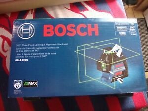 Bosch 200&#039; 360 3-Plane Leveling &amp; Alignment-Line Laser GLL3-300G 1 Day Ship