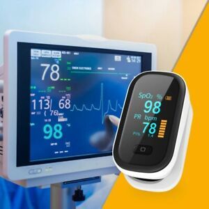 Finger Tip Pulse Oximeter Meter SpO2 Heart Rate Monitor Blood Oxygen Saturation