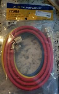 YELLOW JACKET 22985 5 ft Seal Right Charging Hoses - 3 Pack