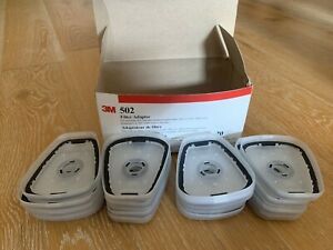 3M 502 Filter Adapters, Respiratory Protection System Component, 20-Pack