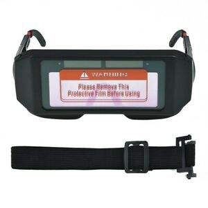 Solar Auto-Darkening Welding Cover Helmet Eye-Goggles  Welder Welding Glasses