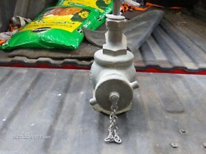 Vintage Greenberg Fire Hydrant Firefighter Brass SF Cal.