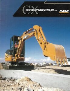Equipment Brochure - Case - CX14 et al - CX series Compact Excavator 2005(E6760)