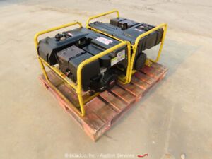 Wacker Neusen G5.6 Lot of (2) 5.6 kW Portable 120/240 Generator Gen Set bidadoo – Picture 0