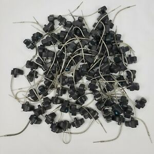 100 LOT of Alpha Security Mag Tag Lanyard AM Merchandise Electronic Alarm Black
