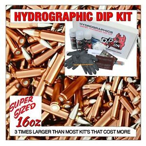 Hydrographic dip kit Bullets hydro dip dipping 16oz