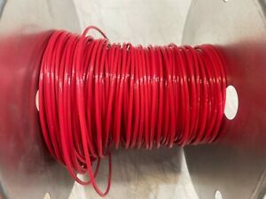 100-FT Thermal Wire and Cable Red Hook-Up Wire 22 AWG 250-22191125KVDC