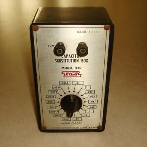 EICO Capacitor Substitution Box Model 1120