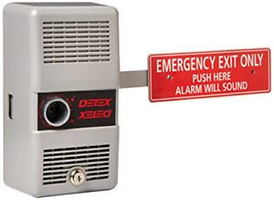 Detex ECL-230D Emergency Door Exit Alarm, Silver
