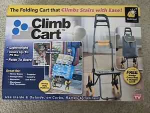 Climb Cart BulbHead, Lightweight, Folding Cart, Bag and Bungee Cord, Included