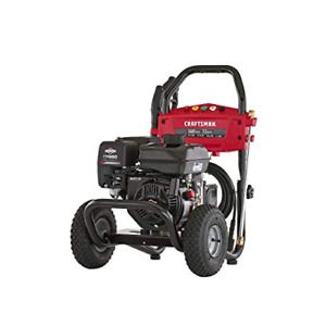 CRAFTSMAN 3400 MAX PSI at 2.4 GPM Gas Pressure Washer with 3400 PSI, Red