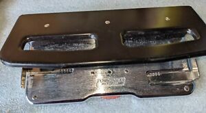 Solid Metal Punchodex P-100 Three Hole Punch