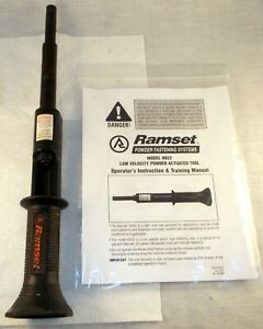 Original RAMSET HD22 Powder Fastening System Concrete Cement Hammer Nail Driver