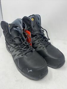 Puma Safety Velocity 2.0 Mid Sr  Work  Mens Work Safety Shoes Size 11.5m ( Gr412