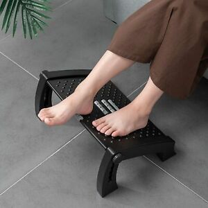 Fanwer Adjustable Foot Rest For Under Desk At Work, Office Chair Foot Rest With
