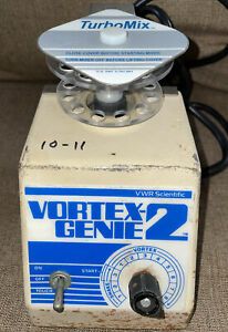 VWR G-560 Vortex-Genie 2 Variable Mixer / Shaker W/ TURBOMIX Attachment TESTED