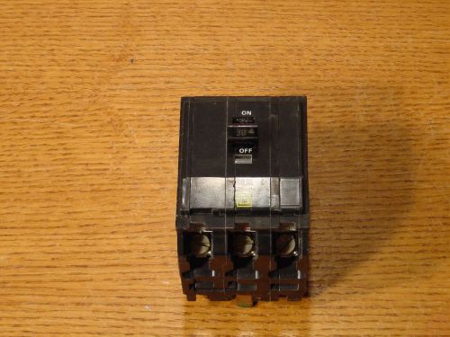 Square d 30 amp 3 pole circuit breaker  qo for sale