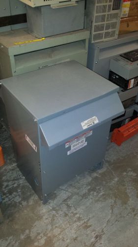 Square d 30t3h 30 kva  480 to 208y/120 volt  3 phase transformer 3r for sale