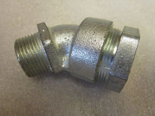 Crouse hinds liquidtight 3/4 45 degree  connector  ls7545-037 for sale
