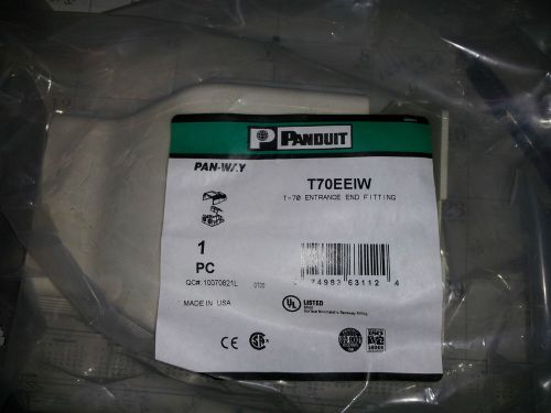 PANDUIT T70EEIW NEW IN BOX T-70 ENTRANCE END FITTING #B19