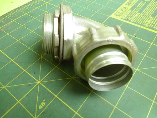 IDEAL 1-1/4 LIQUID TIGHT CONNECTOR 90 DEGREE FITTING (QTY 1) #57078