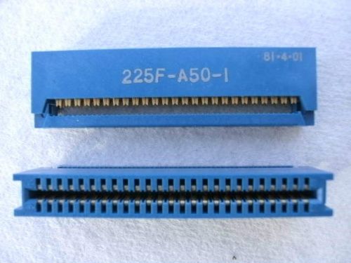 CARD EDGE CONNECTOR, SOCKET, 50 POS IDC  pitch .100&#034; (2.54mm)   Lot of (4)