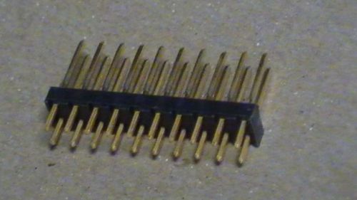 Lot (18) te 87215-7 rectangular header connectors male pins tyco electronics for sale