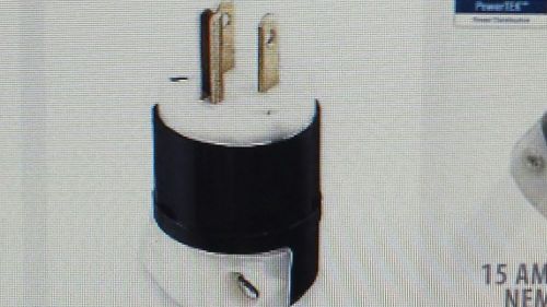 9 pcs. leviton, 5266-c, nema 5-15p  straight blade plug, 15 amps, 125v-new for sale
