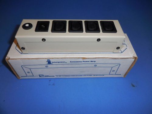 INTERPOWER ACCESSORY POWER OUTLET STRIP 85010070 4 POSITION NEW