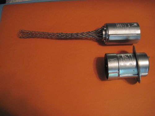 Hubbellock plug connector socket 60A 600 V.A.C., twist , made in U.S.A.