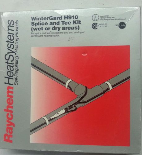 Raychem winter guard H910 splice and tee kit. Wet or dry areas