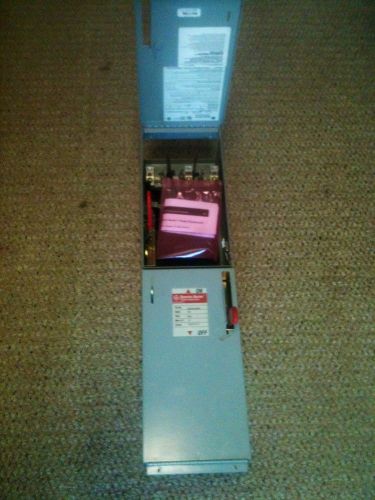 GE ADS36100HD Spectra Series Fusible Switch Unit 600V 100A 3PH,&#034;new&#034;