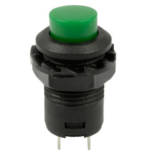 Car truck boat locking lock dash off-on push button switch black &amp; green button for sale
