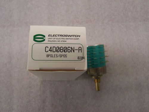 Electroswitch C4D0806N-A Rotary Switch 02-06POS/8P/4 DECKS