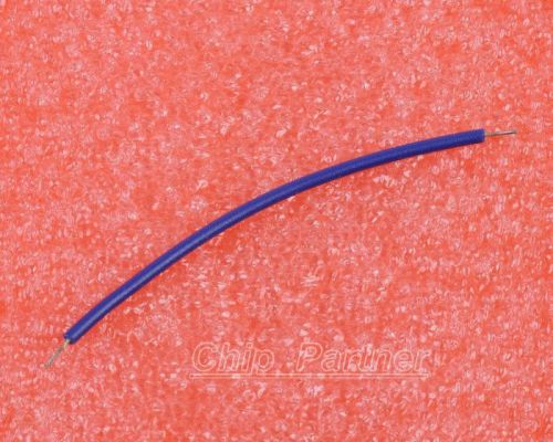 100pcs blue tinning pe wire pe cable 50mm 5cm jumper wire copper for sale
