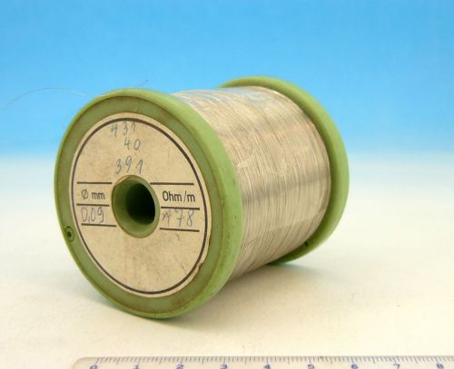 1x 467gr spool nichrome nikrothal 39awg 0.09mm 171 ?/m 52 ?/ft resistance wire for sale
