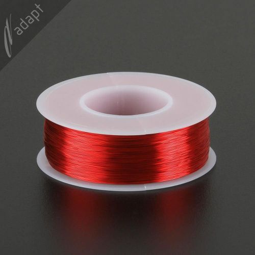 31 awg gauge magnet wire red 1000&#039; 155c solderable enameled copper coil windings for sale