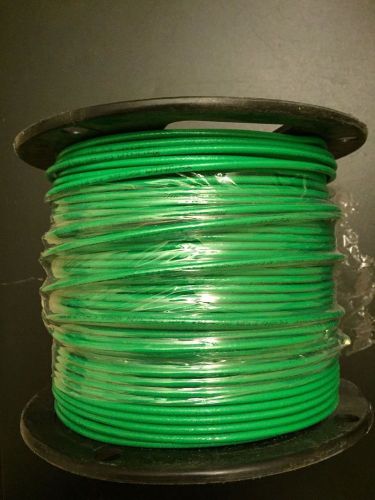 THHN Solid Copper Wire #12, Green Color, 500&#039;