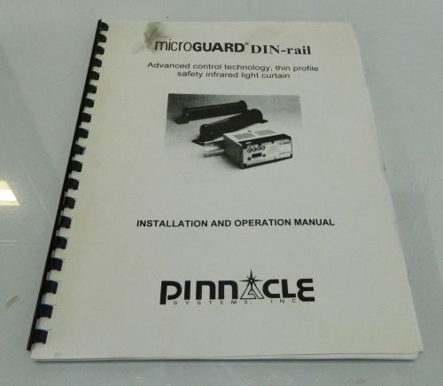 Microguard din-rail installation &amp; operation manual, p/n 28-022r1 for sale