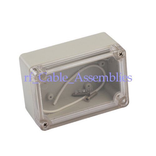 Waterproof Clear Cover Plastic Electronic Project Box Enclosure CASE 100x68x50mm