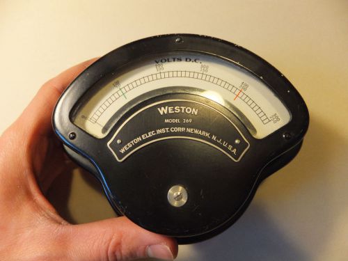 Weston Model 269 - vintage D.C. volt meter